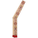 Regina Multicolored Brocade Deacon Stole with Tassels