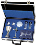 Portable Mass Kit with Stainless Steel Chalice & Molded Carrying Case with Keys