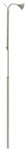 Candle Lighter with Needle Eye Taper Holder – Satin Brass or Nickel-Plated – 60"