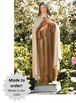 St. Theresa Outdoor Cement Garden Statue - 16" or 25" St. Theresa Outdoor Cement Garden Statue - 16" or 25"