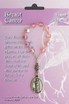 St. Agatha One Decade Rosary with Prayer Card – Patron Saint of Breast Cancer