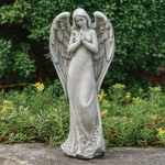 14.5" Praying Angel Garden Statue