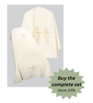 Resurrection Mass Set - Embroidered Alpha and Omega Design