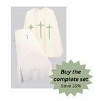 Resurrection Mass Set - Embroidered Cross Design
