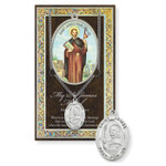 St. James the Apostle Prayer Card and Pewter Medal St. James the Apostle Prayer Card and Pewter Medal