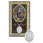 St. Daniel Prayer Card and Pewter Medal