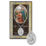 St. Matthew Prayer Card and Pewter Medal