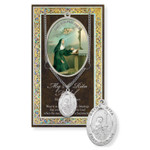 St. Rita Prayer Card and Pewter  Medal