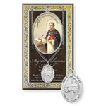 St. Thomas Aquinas Prayer Card and Pewter Medal
