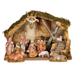 Fontanini 11-PC Nativity Set with Italian Stable - 5" Scale Fontanini 11-PC Nativity Set with Italian Stable - 5" Scale