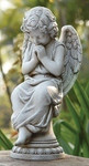 This garden statue features an angel sitting on a pedestal and praying. The beautifully detailed statue can make the perfect addition to your garden.
Details: Dimensions: 14.5"H x 6.5"W x 4.13"D
Resin and stone mix This garden statue features an angel sitting on a pedestal and praying. The beautifully detailed statue can make the perfect addition to your garden.
Details: Dimensions: 14.5"H x 6.5"W x 4.13"D
Resin and stone mix