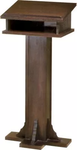 Wooden Pedestal Church Lectern – Available in 43" & 45" Heights