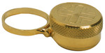 Mini Holy Oil Stock with Ring – Gold or Nickel Plated 