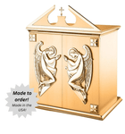 Bronze Tabernacle with Angels