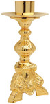 24K Gold-Plated Altar Candlestick