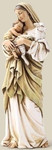 Madonna and Child with Lamb Statue. Resin/Stone Mix. 6.13"H x 2"W x 1.88"D Madonna and Child with Lamb Statue. Resin/Stone Mix. 6.13"H x 2"W x 1.88"D