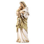 Madonna & Child with Lamb Statue; Renaissance Collection - 6"
