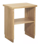 Wooden Church Offertory Table with Center Shelf – 32"