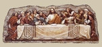 The Last Supper Wall Plaque with Cut Out Edges. Dimensions: 5"H x 12.25"W x 0.40D. Resin and stone mix. The Last Supper Wall Plaque with Cut Out Edges. Dimensions: 5"H x 12.25"W x 0.40D. Resin and stone mix.