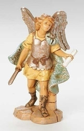 Fontanini Polymer 5" Scale Nativity Figures ~ Gabriel the Archangel 