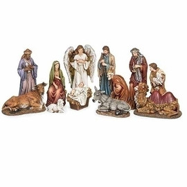 7" Indoor 12pc Nativity Set