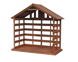 Outdoor Wood Stable for 39", 48" & 59" Nativity