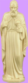 4" St. Jude Statue is carefully crafted and molded in vinyl with an exclusive process for years of lasting use. 4" or 6" Sizes available.   Approximate sizes




