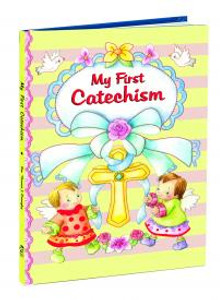 Young believers will treasure MY FIRST CATECHISM because it teaches them important basics of the Faith--the Sacraments, the Ten Commandments, and the Beatitudes. Padded Cover. Illustrated. 48 pages