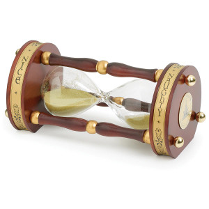 Naughty and Nice Year Hourglass