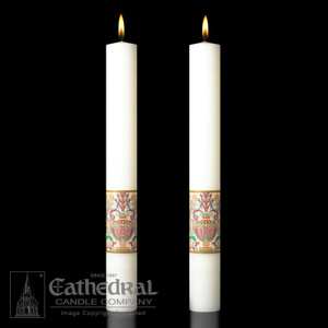 Coronation of Christ Side Altar Paschal Candles