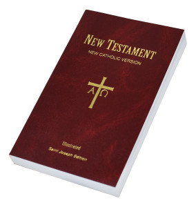 In conformity with the Church's translation guidelines, the New Catholic Version is intended to be used by Catholics for daily prayer and meditation, as well as private devotion and group study as an alternative to other translations currently available. This faithful, reader-friendly translation of the New Testament was prepared by the same team as the NCV Psalms released in 2002 and widely acclaimed for its readability and copious, well-written, and informative footnotes. The volume offers many recognizable St. Joseph Edition features, including easy-to-read type, nearly 40 black-and-white photos and full-page illustrations, an Analytical Index, a Liturgical Index of the Sunday Gospels, Readings for the Major Feasts of the Year, the Miracles of Jesus, the Parables of Jesus, as well as a map of the journeys of St. Paul. This is a convenient New Testament for those who wish to carry a copy in a pocket or purse. Set in 10-pt. type, this New Catholic Version edition measures 4 x 6-1/4 and is bound in a red flexible cover.