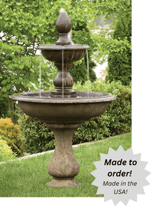 Two Tier Vincenza Outdoor Fountain - 67" 