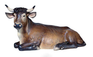 Nativity 1902 Elegant carved by Demetz this Donkey and Ox Set is from Italy.  The figures are carved in Linden Wood or Cast in Fiberglass. Sizes ranging from 2 to 5 feet tall. Available Sizes: 24", 30", 36", 48", 60"Hts. Sold as  a set only

