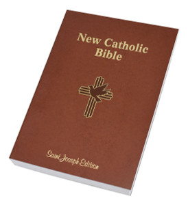 This Large Type Edition of the St. Joseph New Catholic Bible (NCB) is a welcome addition to the expanding line of NCB offerings. Both the text and the rich explanatory footnotes of this fresh, faithful, and reader-friendly translation are set in very readable fonts. A most welcome companion, this edition is intended to be used by Catholics for daily prayer and meditation, as well as for private devotion and group study. The convenient 6½″ x 9¼″ format comes in an attractive variety of colors, bindings, and price points.  Pages: 1856

Noteworthy Features

Words of Christ in Red
Learning about Your Bible Section
30 Self-Explaining Maps in Context
Doctrinal Bible Index
Bible Dictionary
The Lands of the Bible