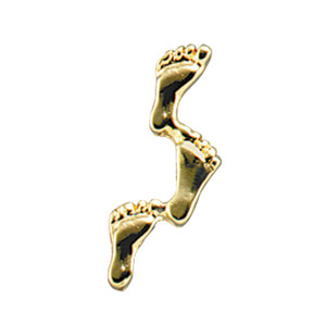 These 1H" gold plated lapel pins are perfect to hand out during religious gatherings and sacramental celebrations. Each pin comes with a clutch back and is carded for easy handling.