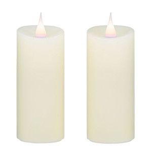 2pc Ivory Votives