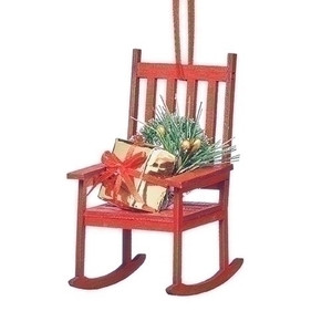 5"H Rocking Chair Ornament, Holiday Tradition