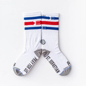 St. Sebastian - Patron of Athletes Socks; Availble in Adult or Youth Sizes