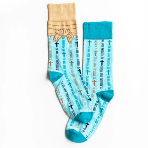 St. Peregrine Religious Socks 