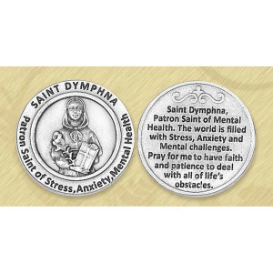 St. Dymphna Pocket Token