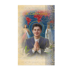 St. Carlo Acutis Biography Pamphlet 