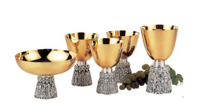 The "Twelve Apostles" Chalice & Matching Ciboria 