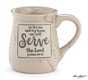 "As For Me and My House We Will Serve the Lord" Coffee Mug