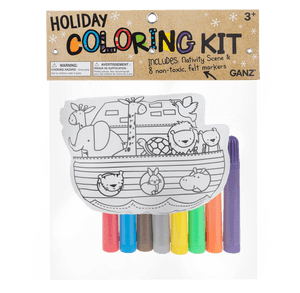 Color-Your-Own Noah's Ark - 7-Piece Set 