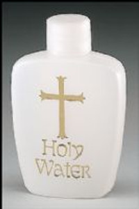 Holy Water Bottle 2 ounce, Polybagged.  Holy Water IS NOT INCLUDED. You get that from your Church!

