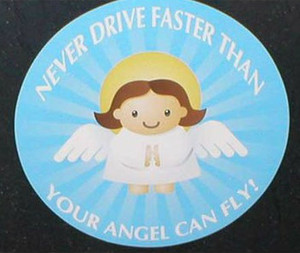 Guardian Angel Car Magnet 