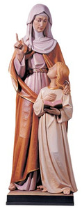 St. Ann and Child Mary Statue 817