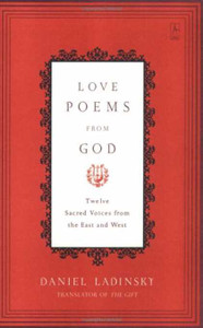 Sacred poetry from twelve mystics and saints, rendered by Daniel Ladinsky, beloved interpreter of verses by the fourteenth-century Persian poet Hafiz. In this luminous collection, Daniel brings together the timeless work of twelve of the world's finest spiritual writers, six from the East and six from the West: Rumi's joyous, ecstatic love poems; St. Francis's loving observations of nature through the eyes of Catholicism; Kabir's wild, freeing humor that synthesizes Hindu, Muslim, and Christian beliefs; St. Teresa's sensual verse; the mystical, healing words of Sufi poet Hafiz—These along with inspiring works by Rabia, Meister Eckhart, St. Thomas Aquinas, Mira, St. Catherine of Siena, St. Teresa of Avila, St. John of the Cross, and Tukaram are all “love poems by God,” from writers considered to be "conduits of the divine." A spiritual treasure to cherish always. 400 pages