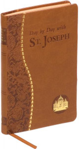 Day by Day with St. Joseph is a vital addition to the Spiritual Life Series. Sized for easy reading and transport, this inspiring book brings the reader closer to St. Joseph through daily minute-long meditations which include a Scripture passage, a brief reflection, and a concluding prayer to St. Joseph. Day By Day with St. Joseph was begun by Msgr. Joseph Champlin and completed by Msgr. Kenneth Lasch . It enriches the reader's relationship with St. Joseph by incorporating devotion to him into every day of the year. This beautiful volume is covered in brown imitation leather and has a ribbon for easy place-keeping
4 x 6 1/4 