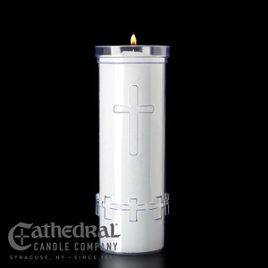 Divine Presence - 7-Day Plastic Sanctuary Light Candles